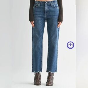 Just Black straight leg jeans size 25